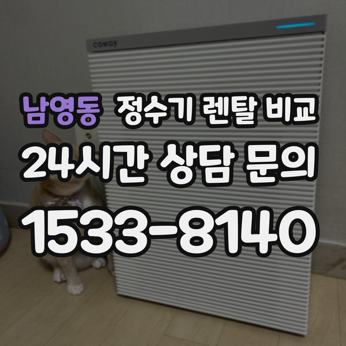 남영동 정수기 렌탈 비교