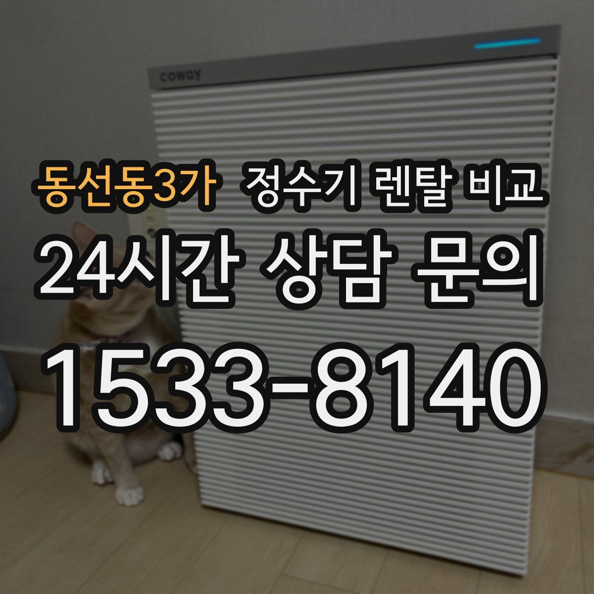 동선동3가 정수기 렌탈 비교