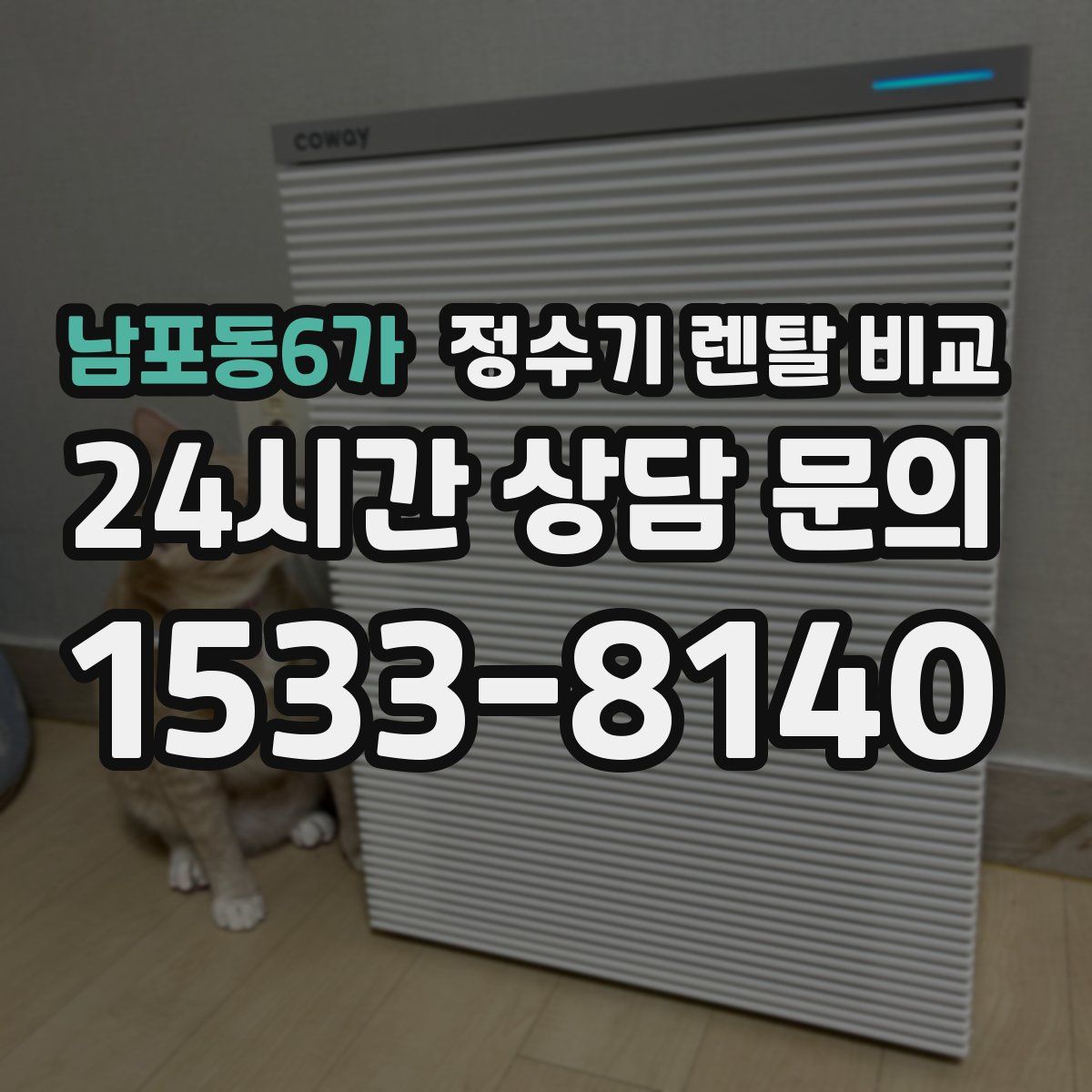남포동6가 정수기 렌탈 비교
