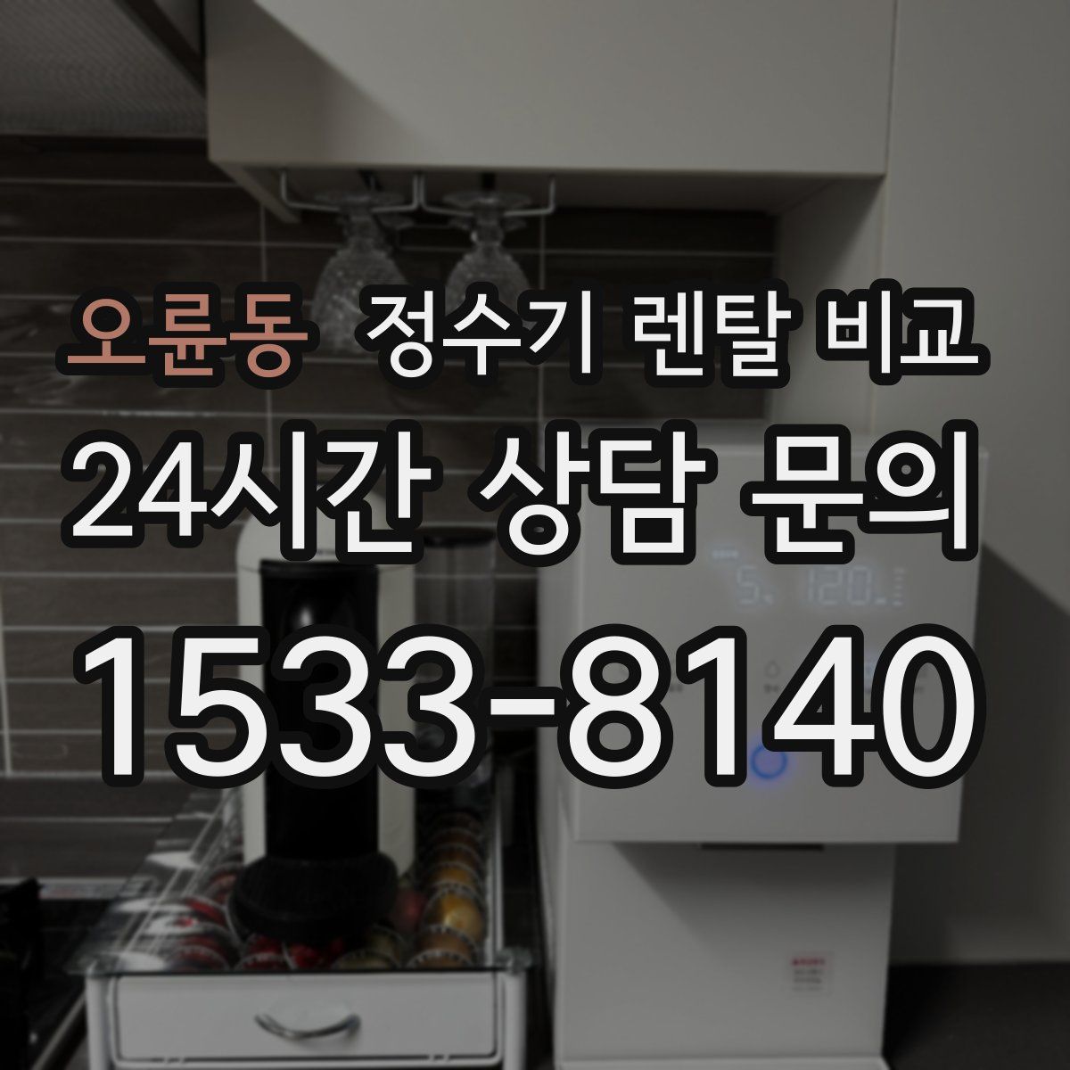 오륜동 정수기 렌탈 비교