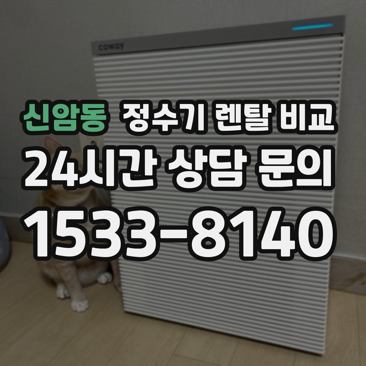 신암동 정수기 렌탈 비교
