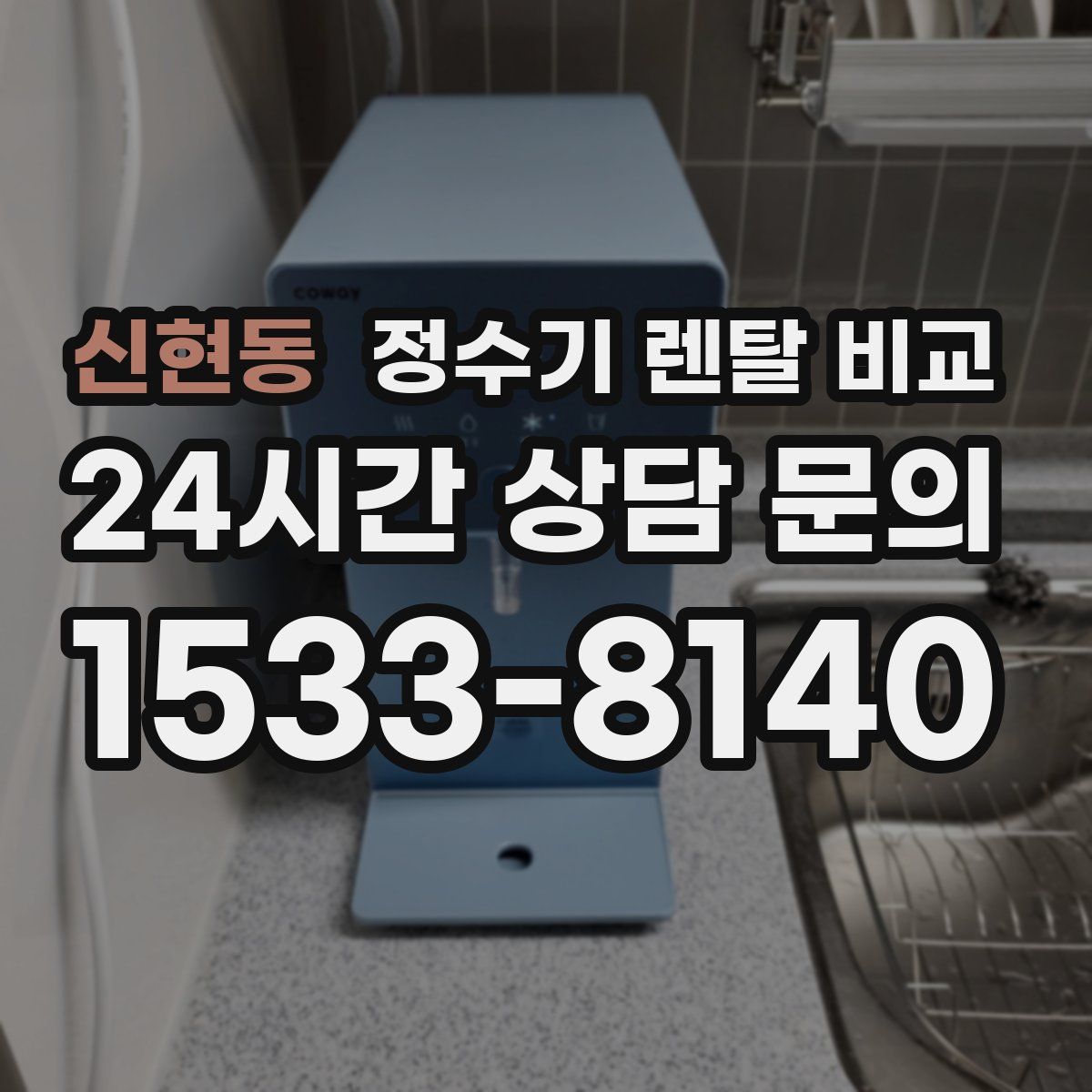 신현동 정수기 렌탈 비교