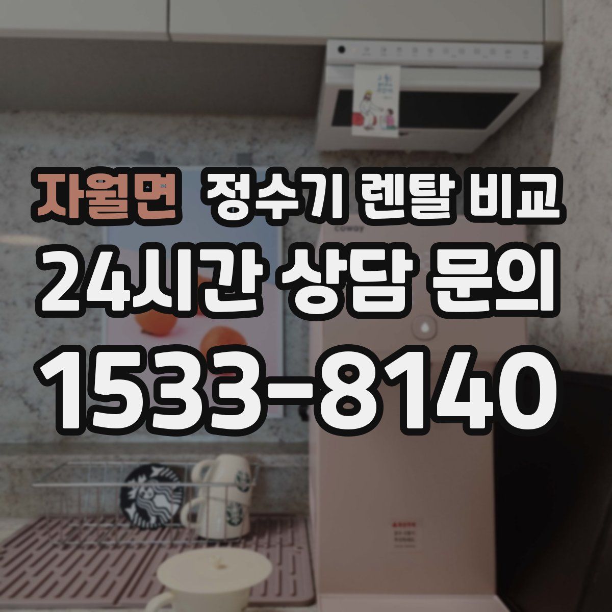 자월면 정수기 렌탈 비교