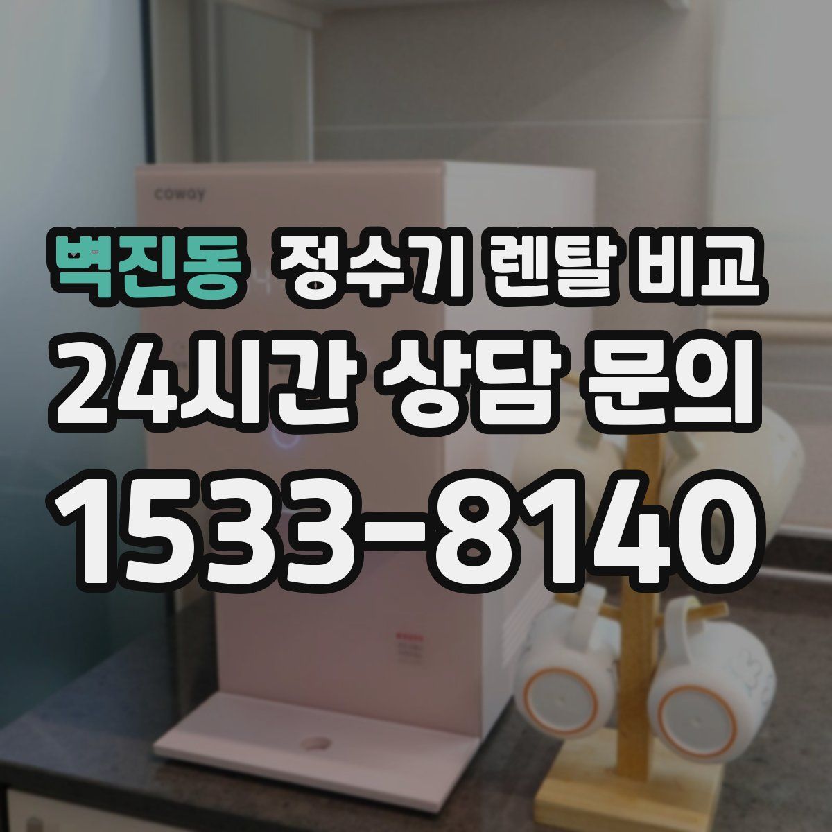 벽진동 정수기 렌탈 비교