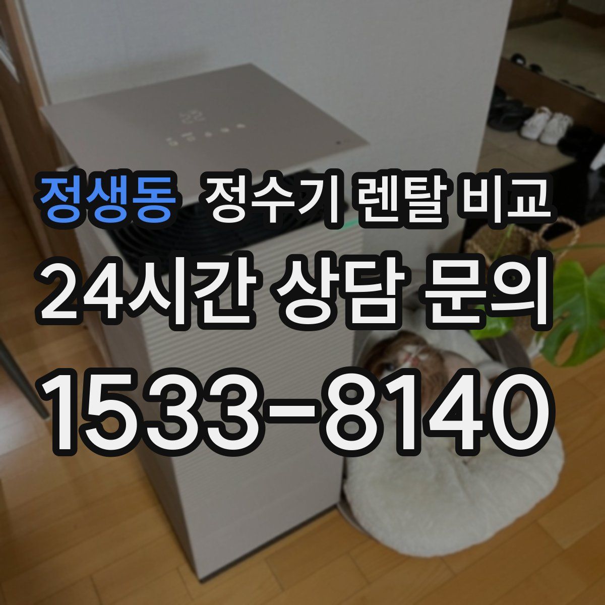 정생동 정수기 렌탈 비교