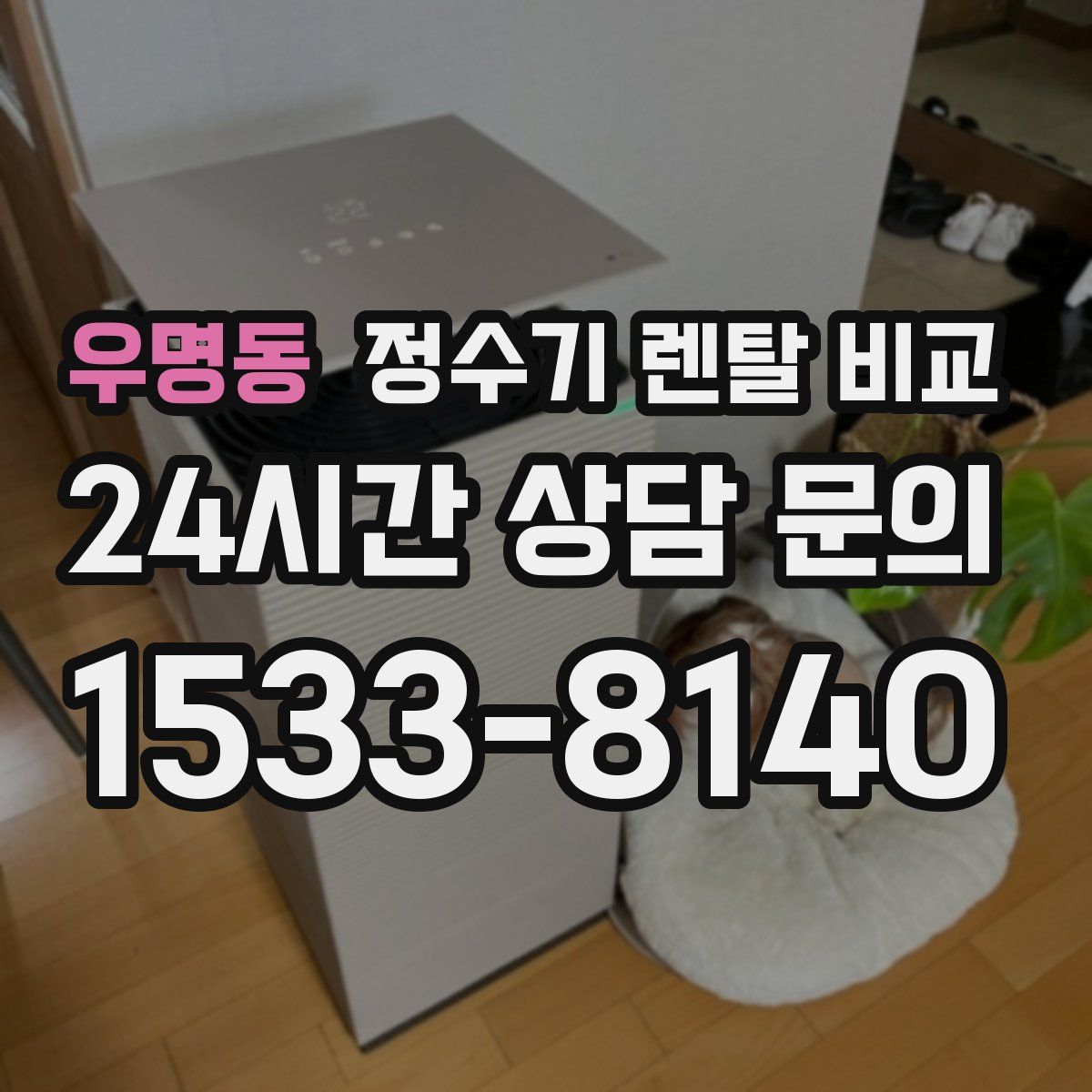 우명동 정수기 렌탈 비교