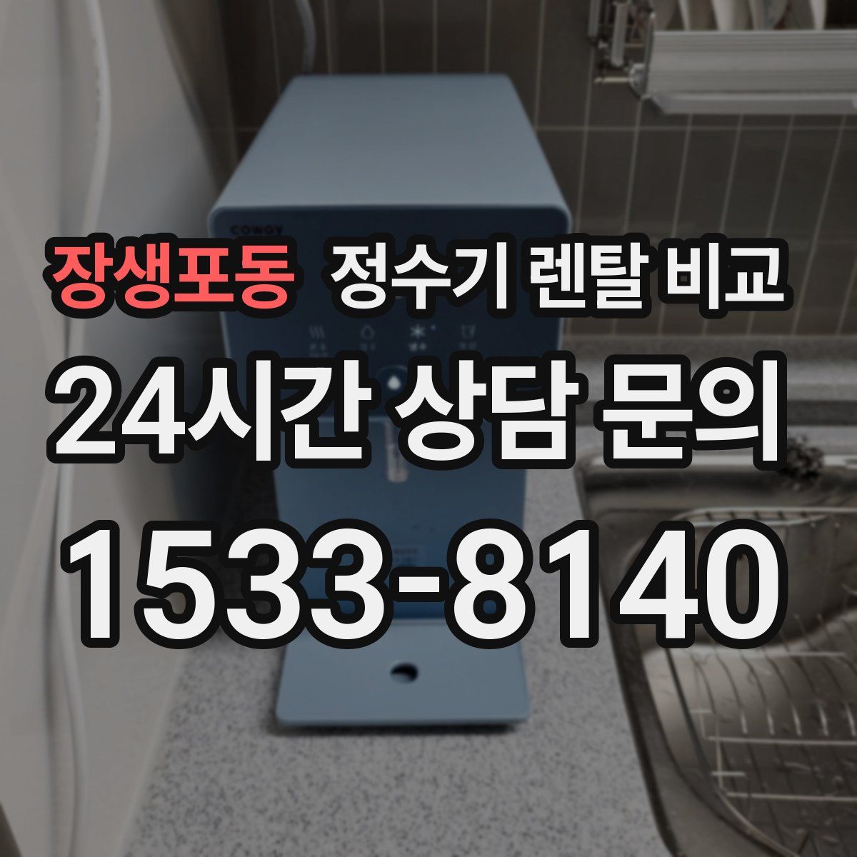 장생포동 정수기 렌탈 비교