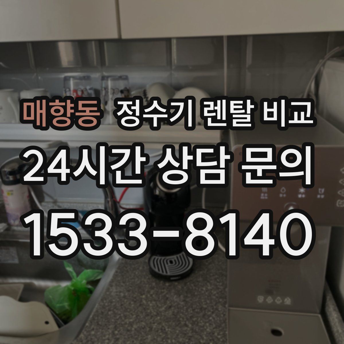 매향동 정수기 렌탈 비교