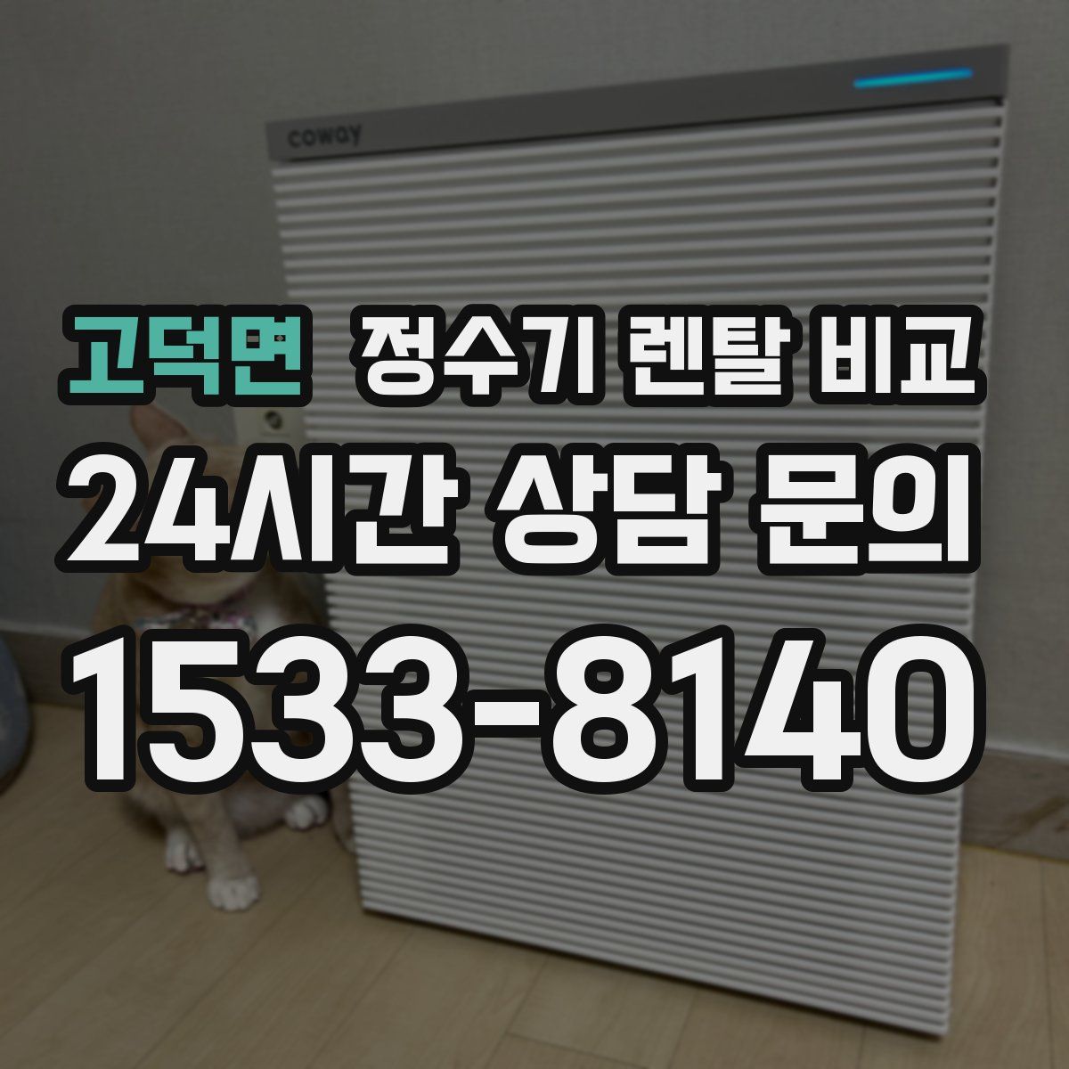 고덕면 정수기 렌탈 비교