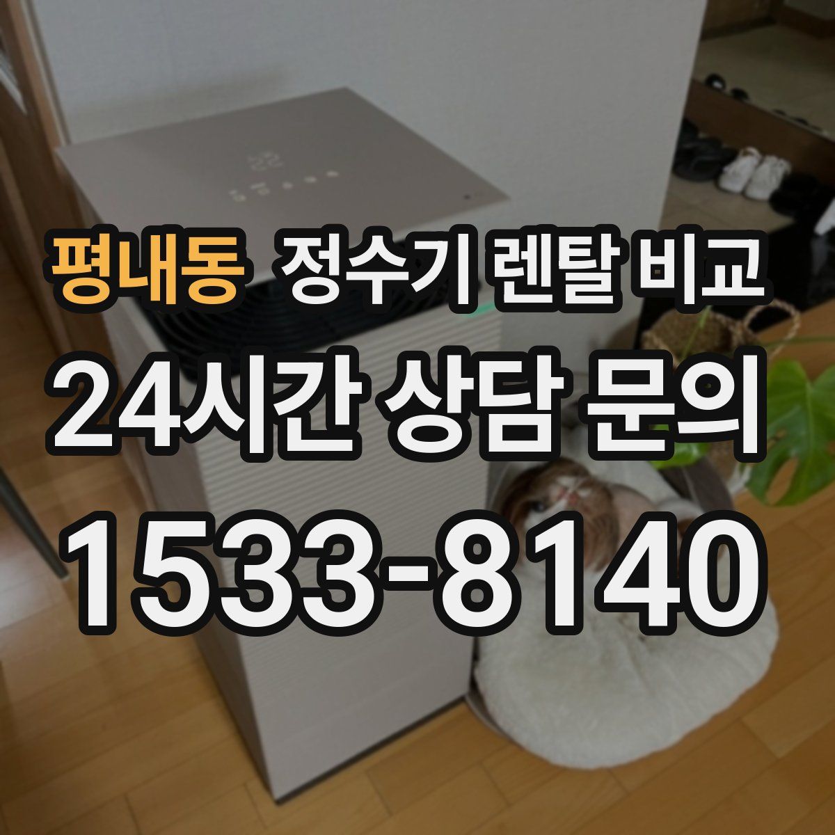 평내동 정수기 렌탈 비교
