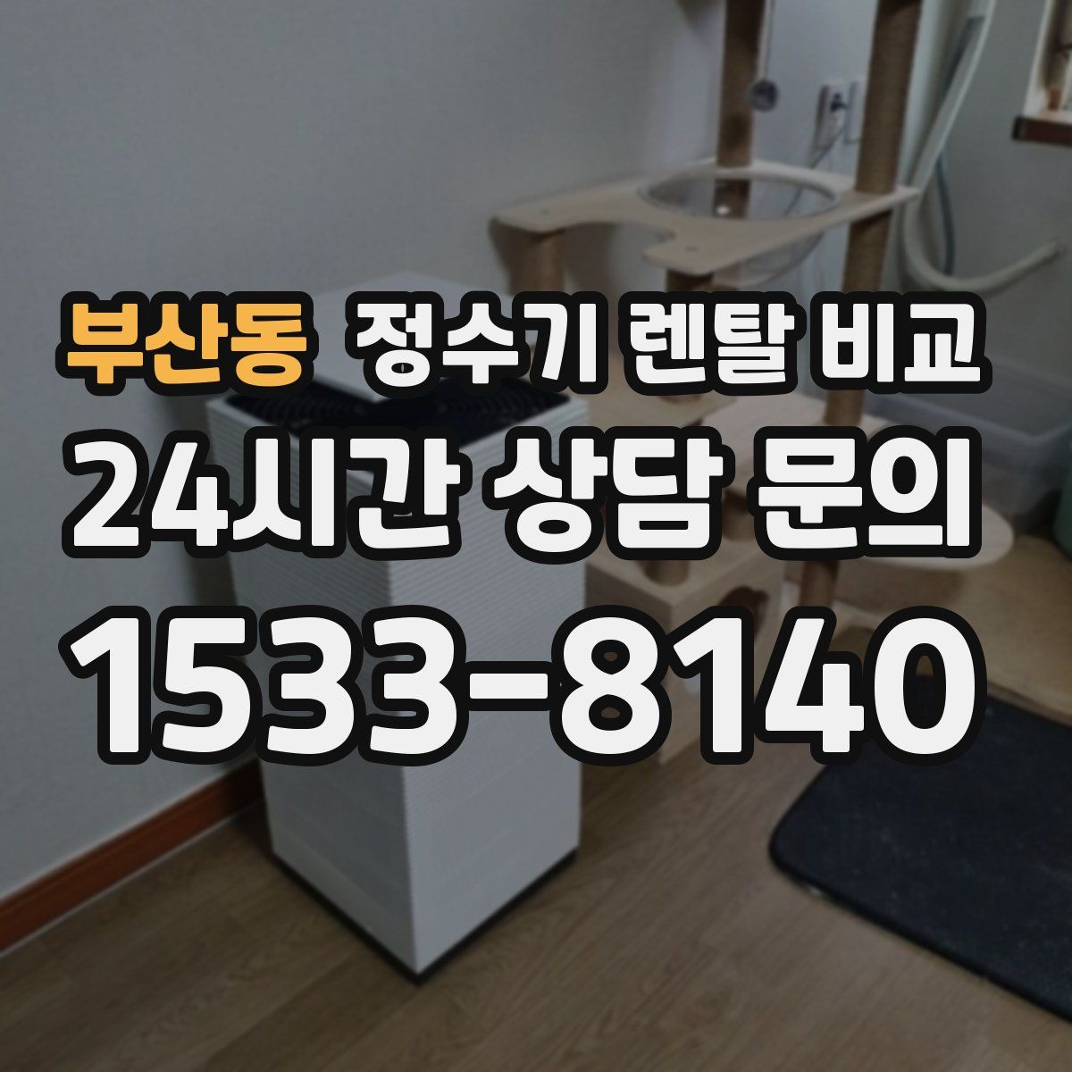 부산동 정수기 렌탈 비교
