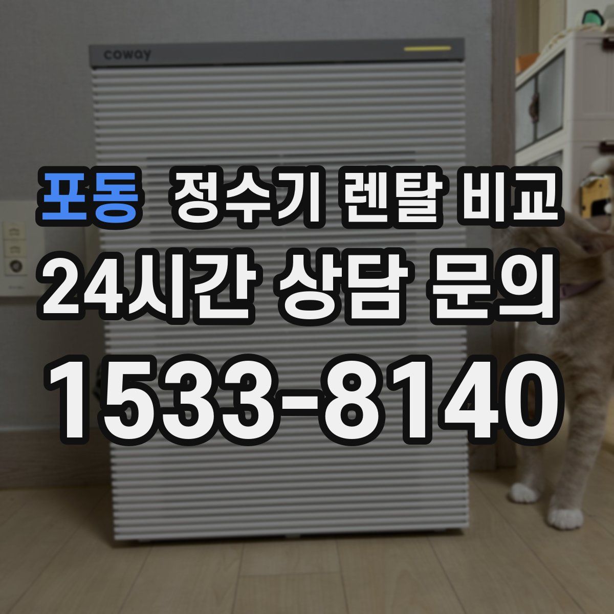 포동 정수기 렌탈 비교
