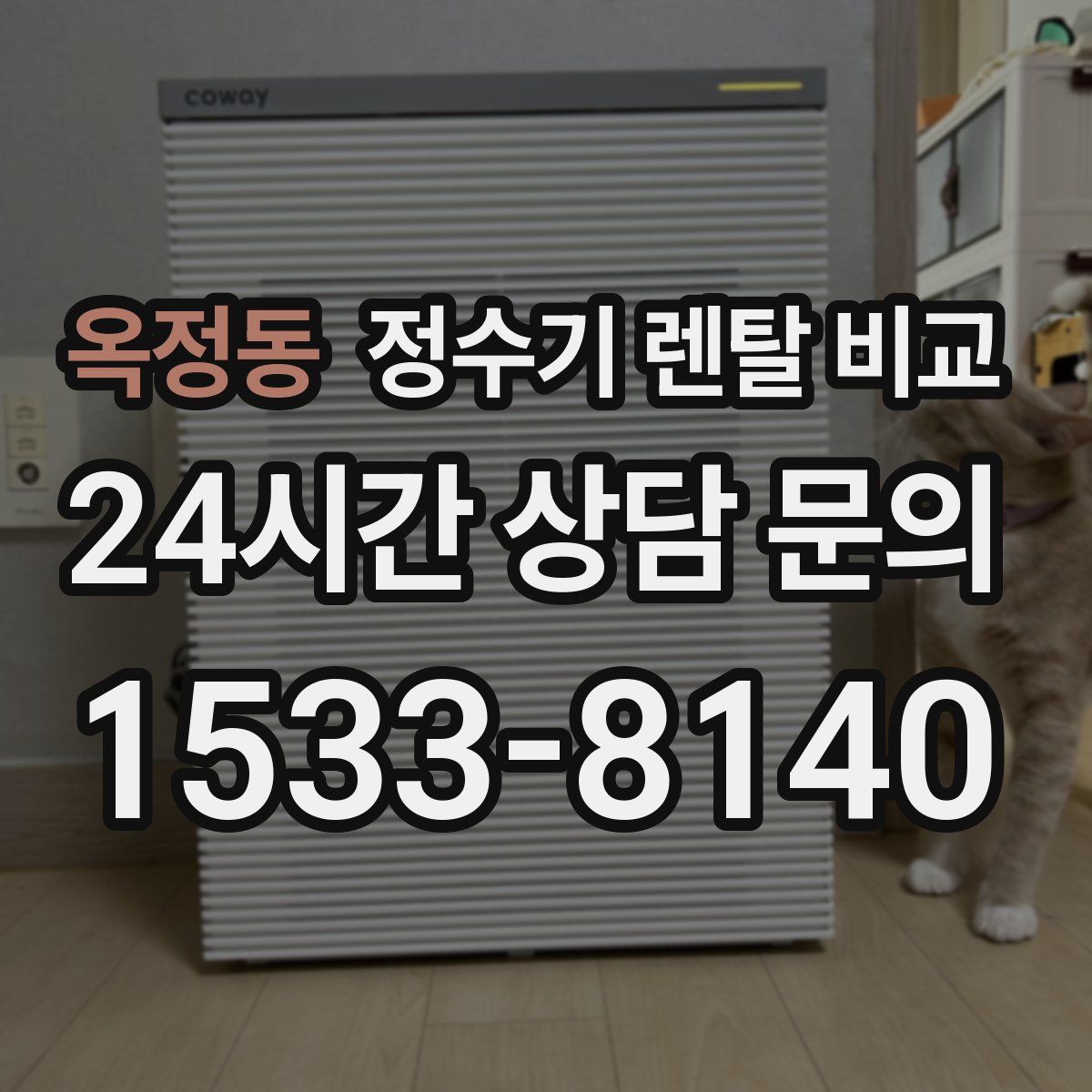옥정동 정수기 렌탈 비교