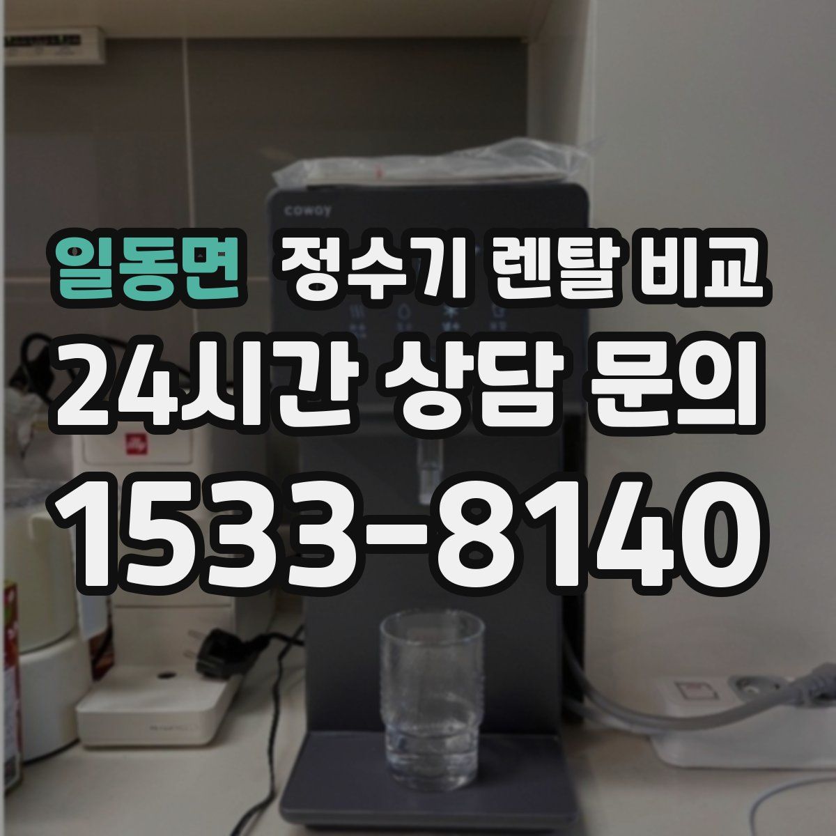 일동면 정수기 렌탈 비교