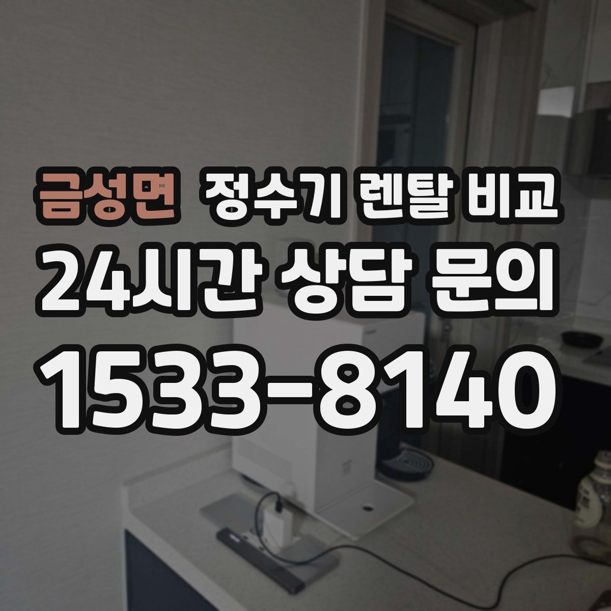 금성면 정수기 렌탈 비교