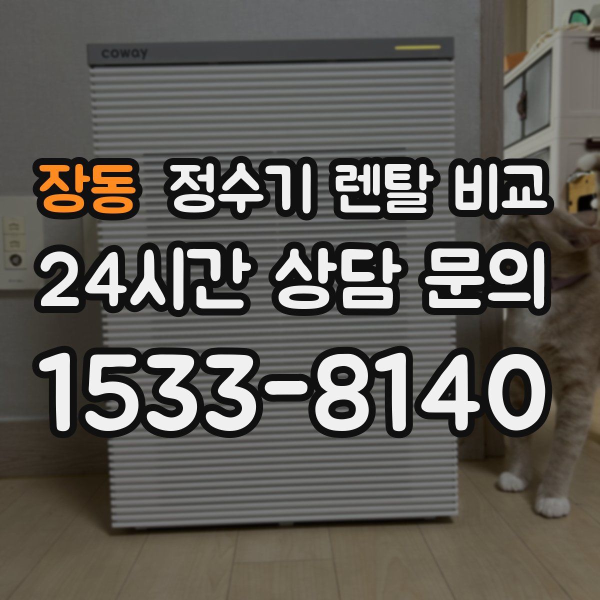 장동 정수기 렌탈 비교