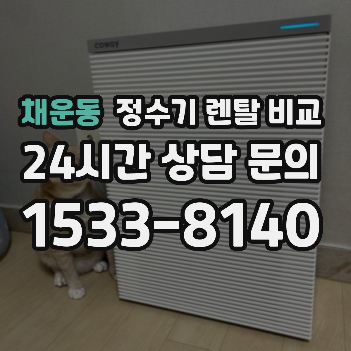 채운동 정수기 렌탈 비교
