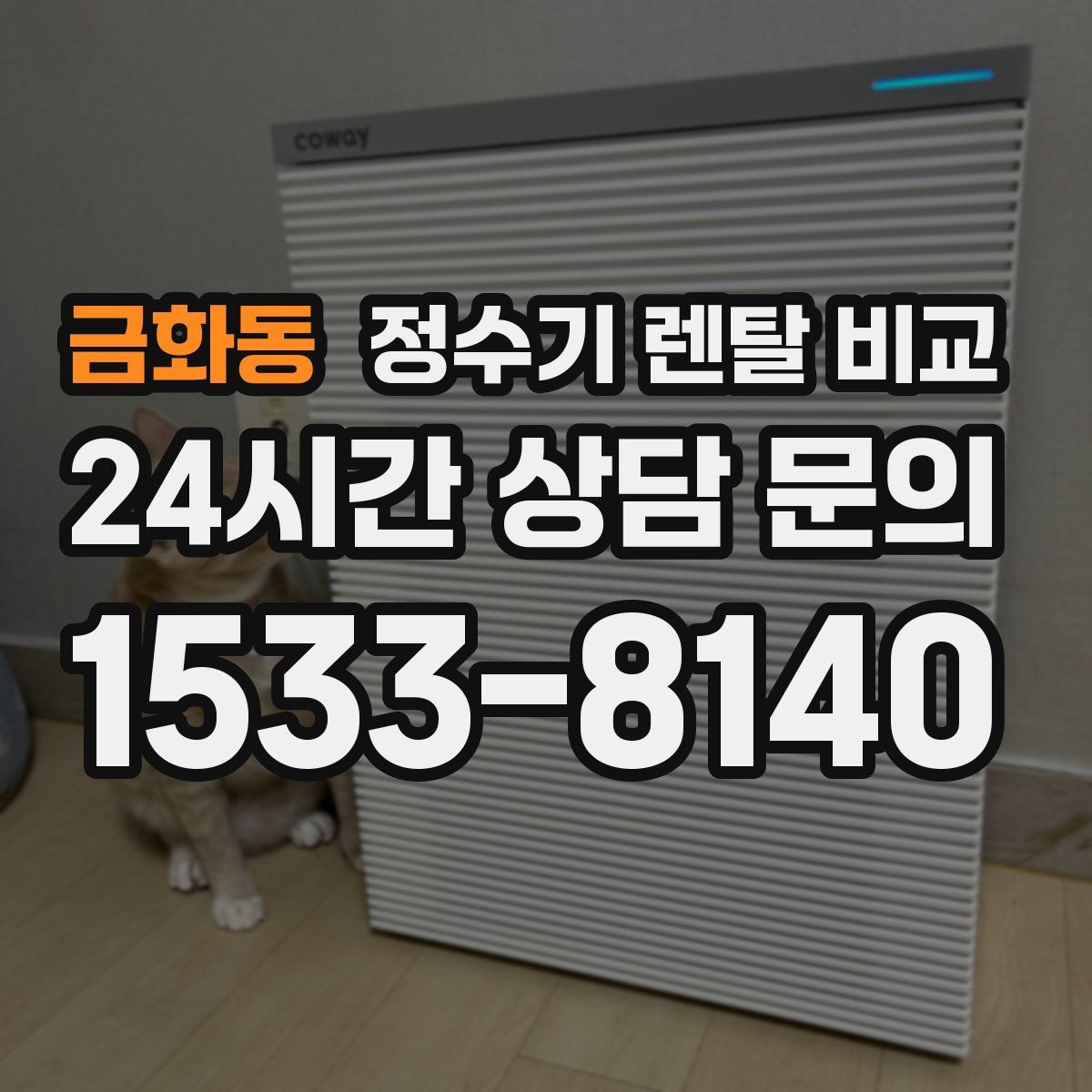 금화동 정수기 렌탈 비교
