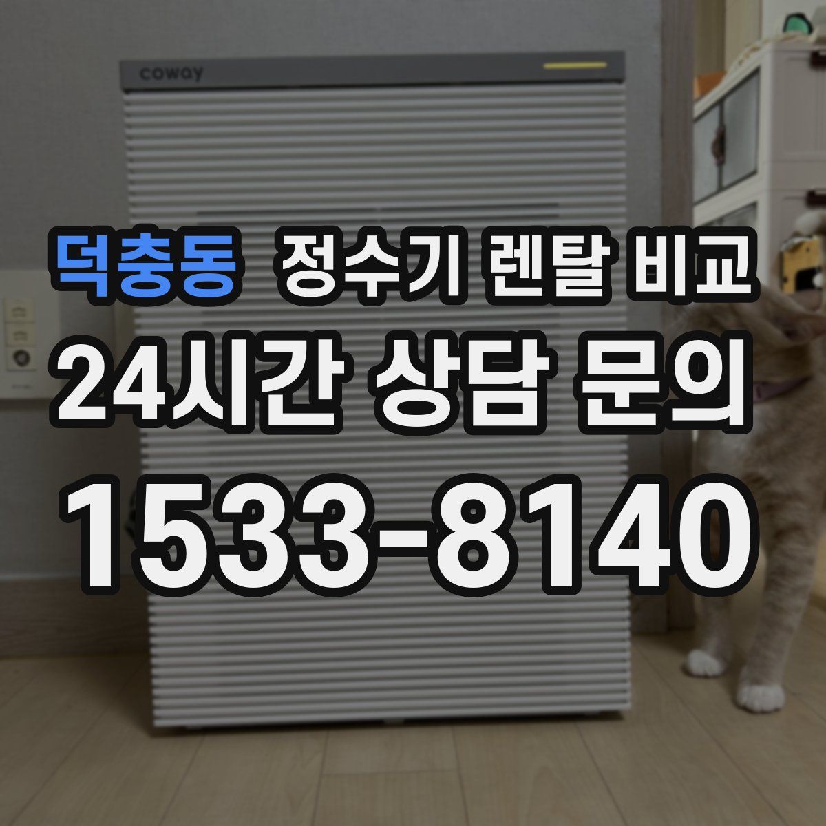 덕충동 정수기 렌탈 비교