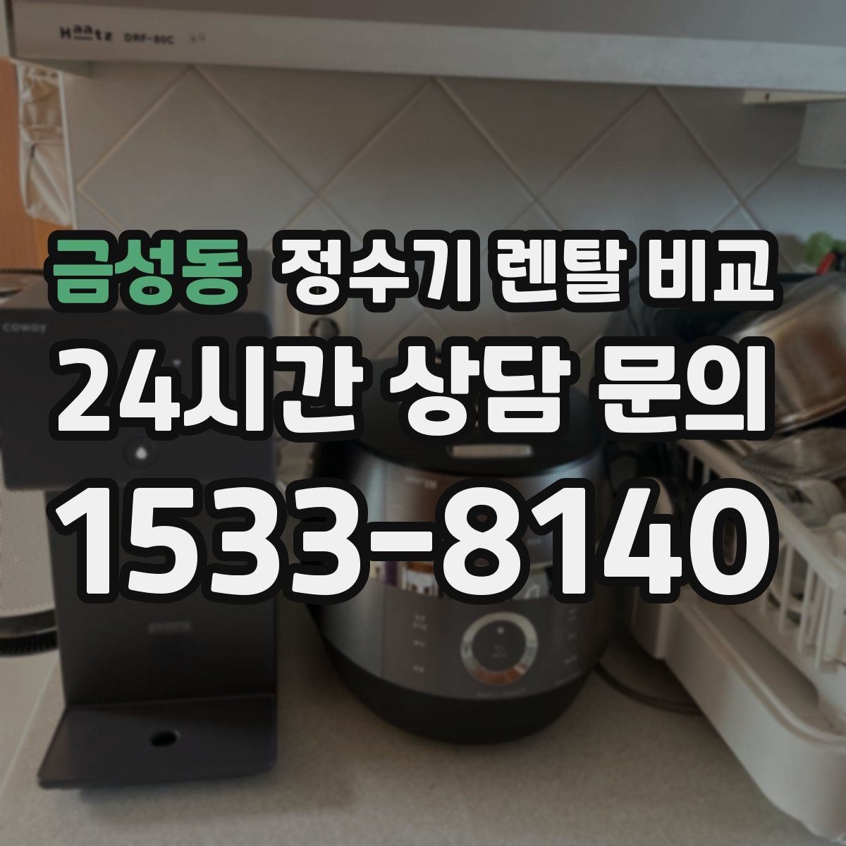 금성동 정수기 렌탈 비교