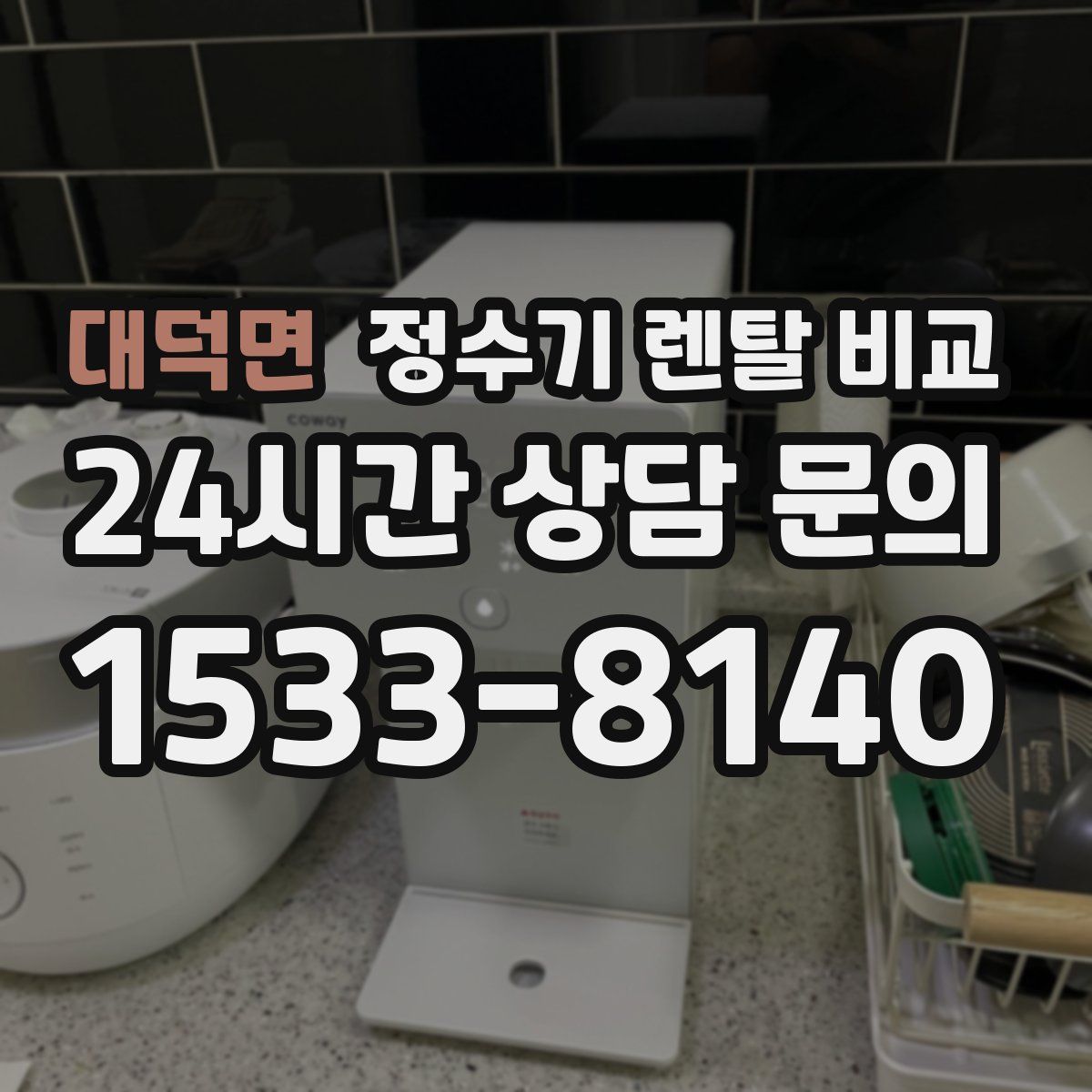 대덕면 정수기 렌탈 비교