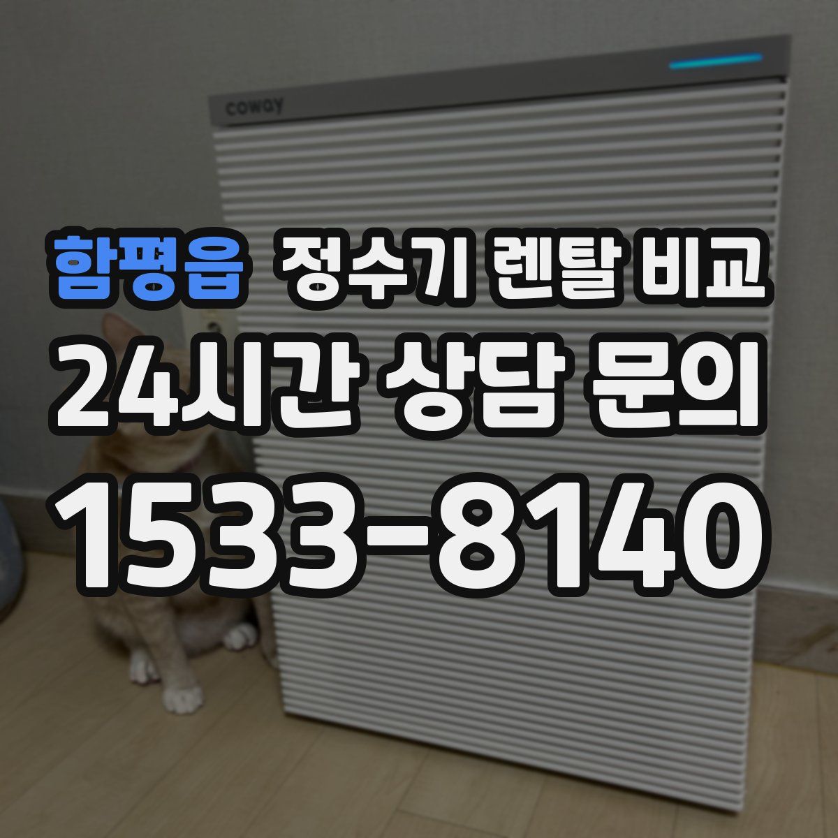 함평읍 정수기 렌탈 비교
