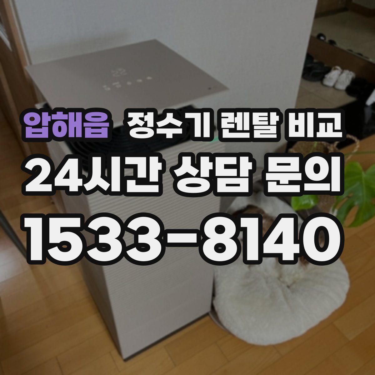 압해읍 정수기 렌탈 비교