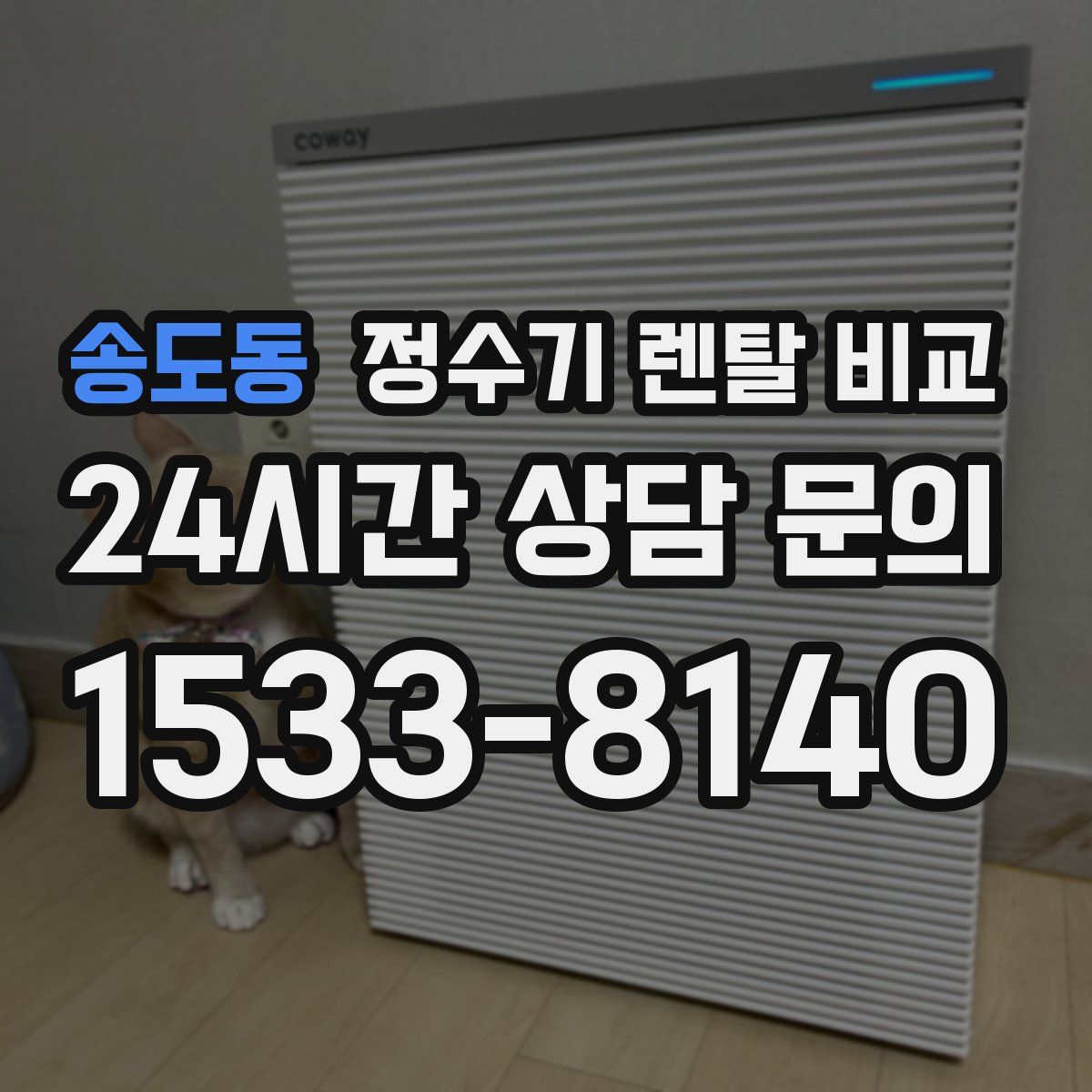 송도동 정수기 렌탈 비교