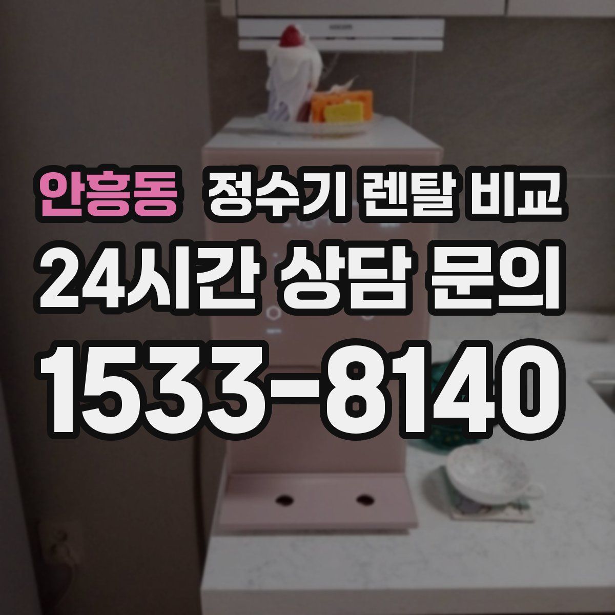 안흥동 정수기 렌탈 비교