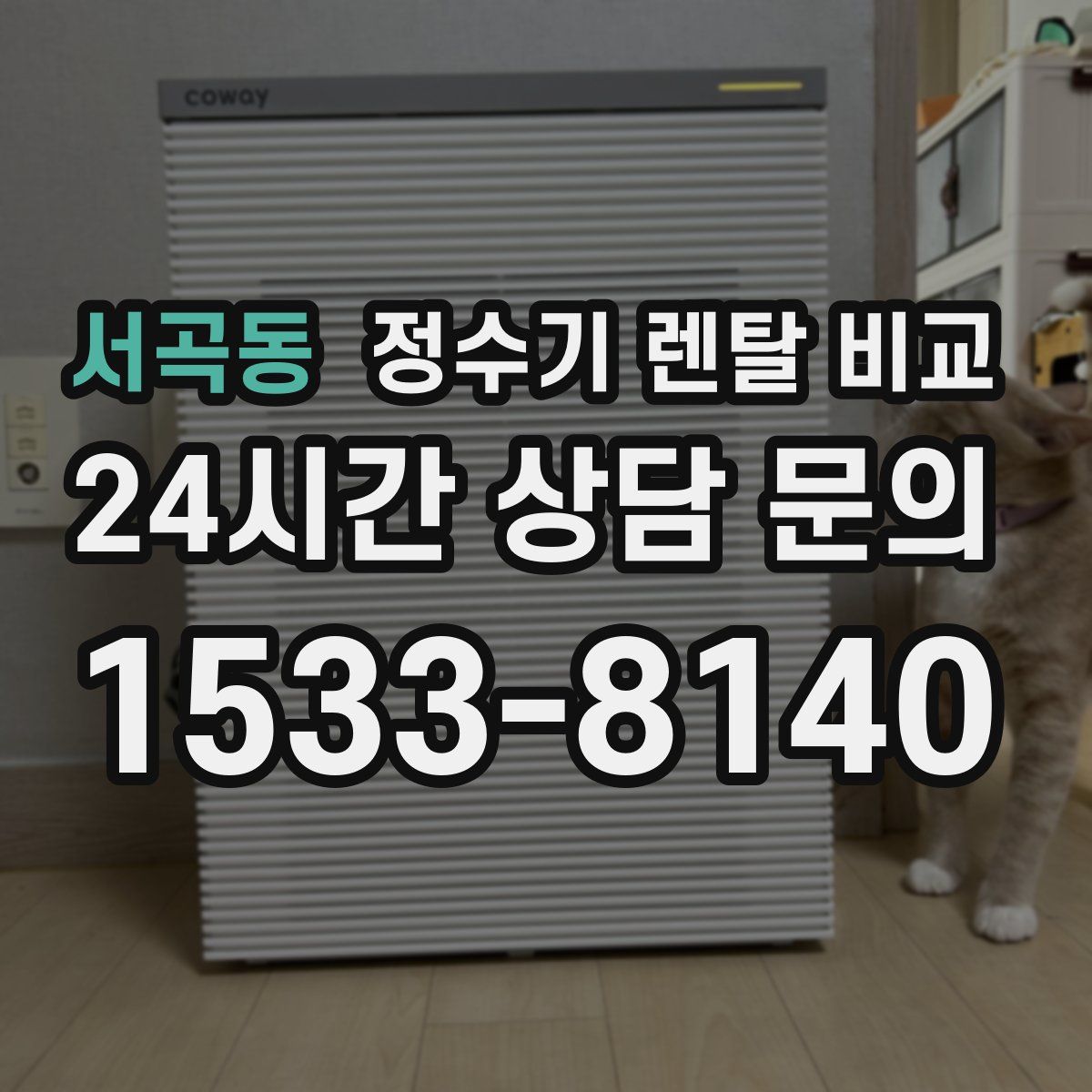 서곡동 정수기 렌탈 비교