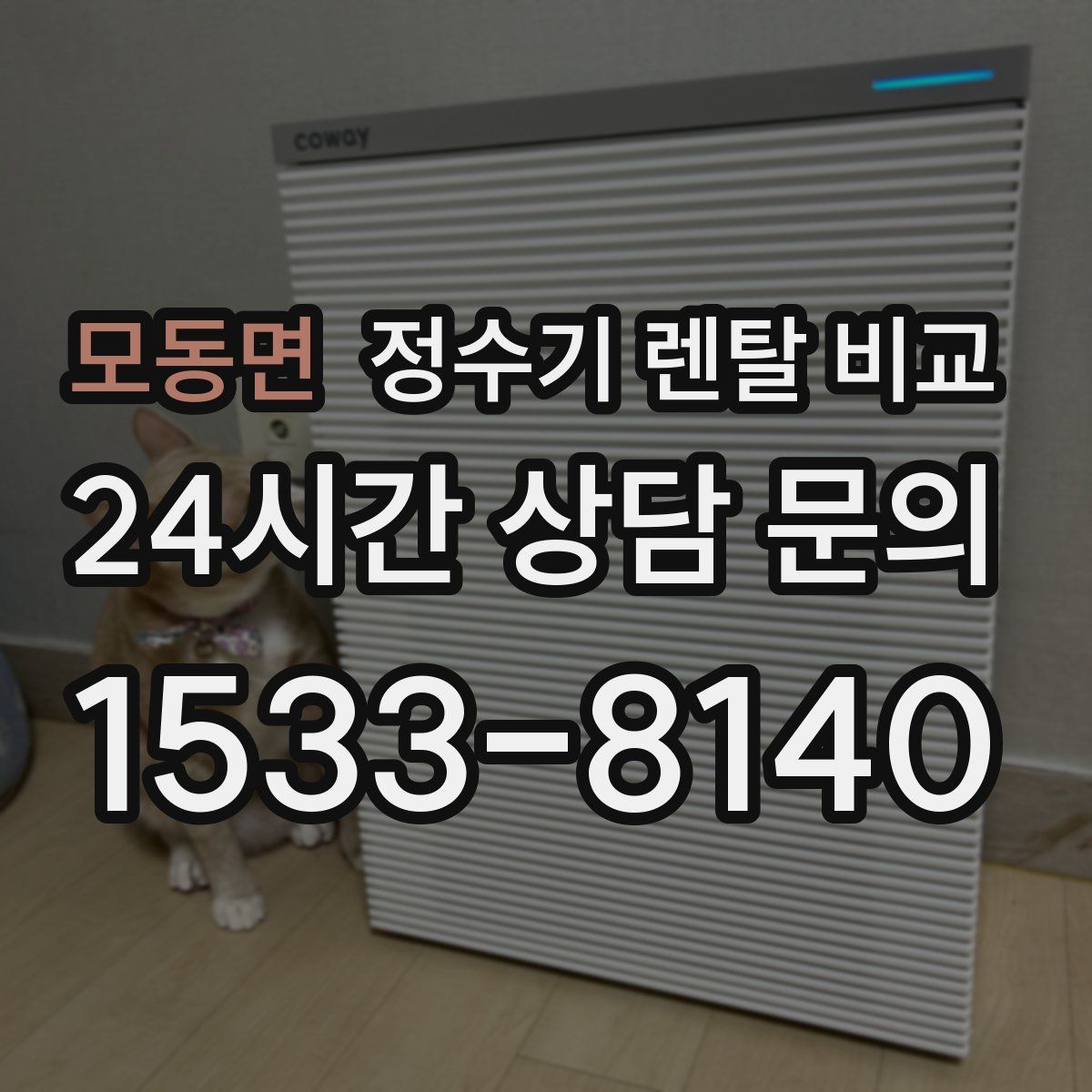 모동면 정수기 렌탈 비교