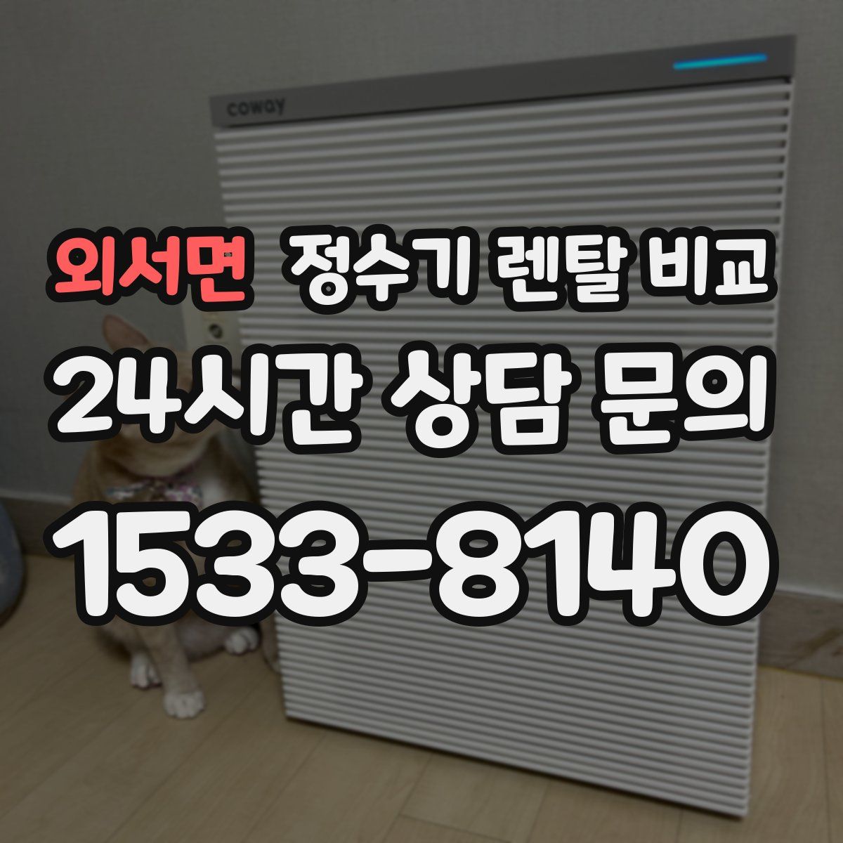 외서면 정수기 렌탈 비교