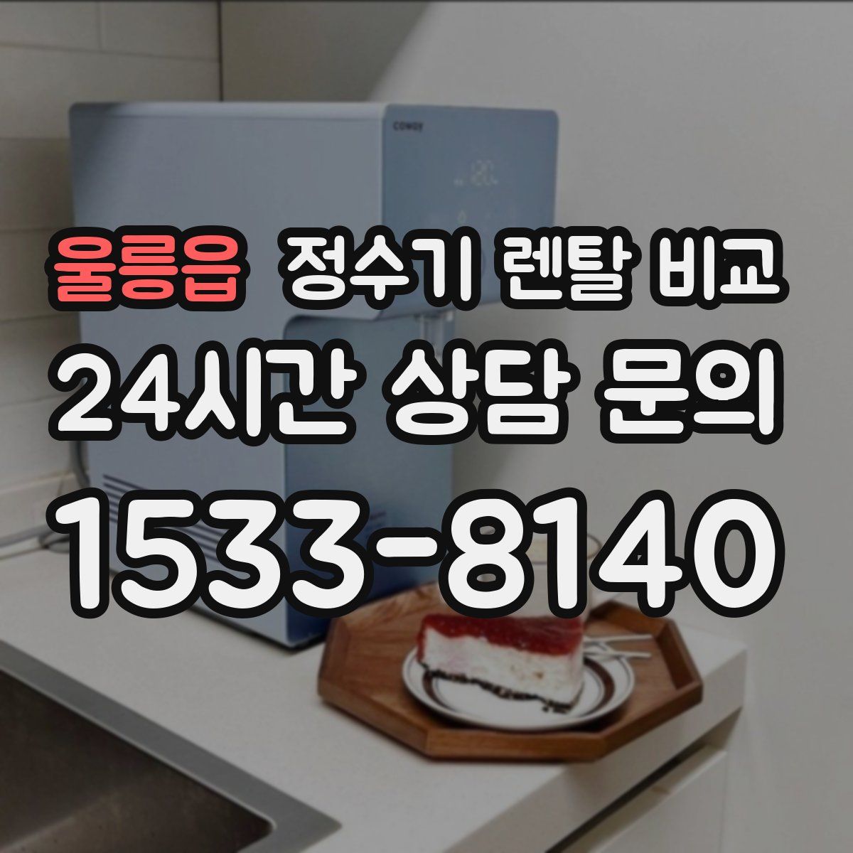 울릉읍 정수기 렌탈 비교