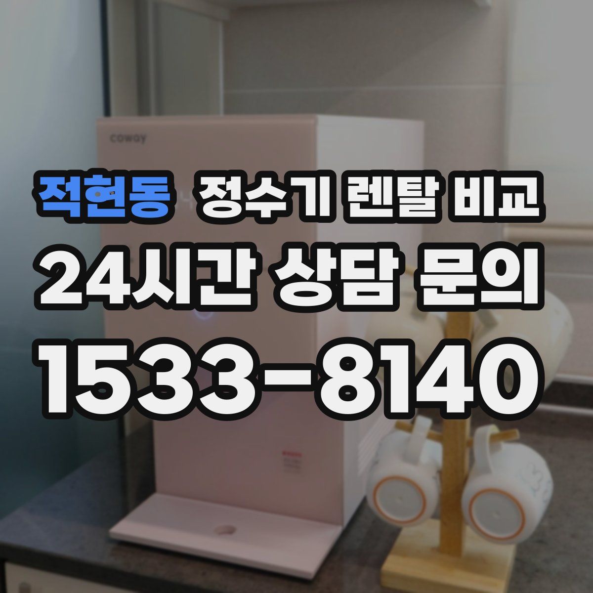 적현동 정수기 렌탈 비교