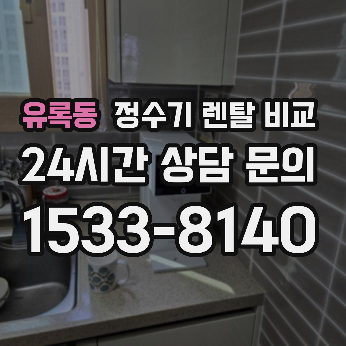 유록동 정수기 렌탈 비교