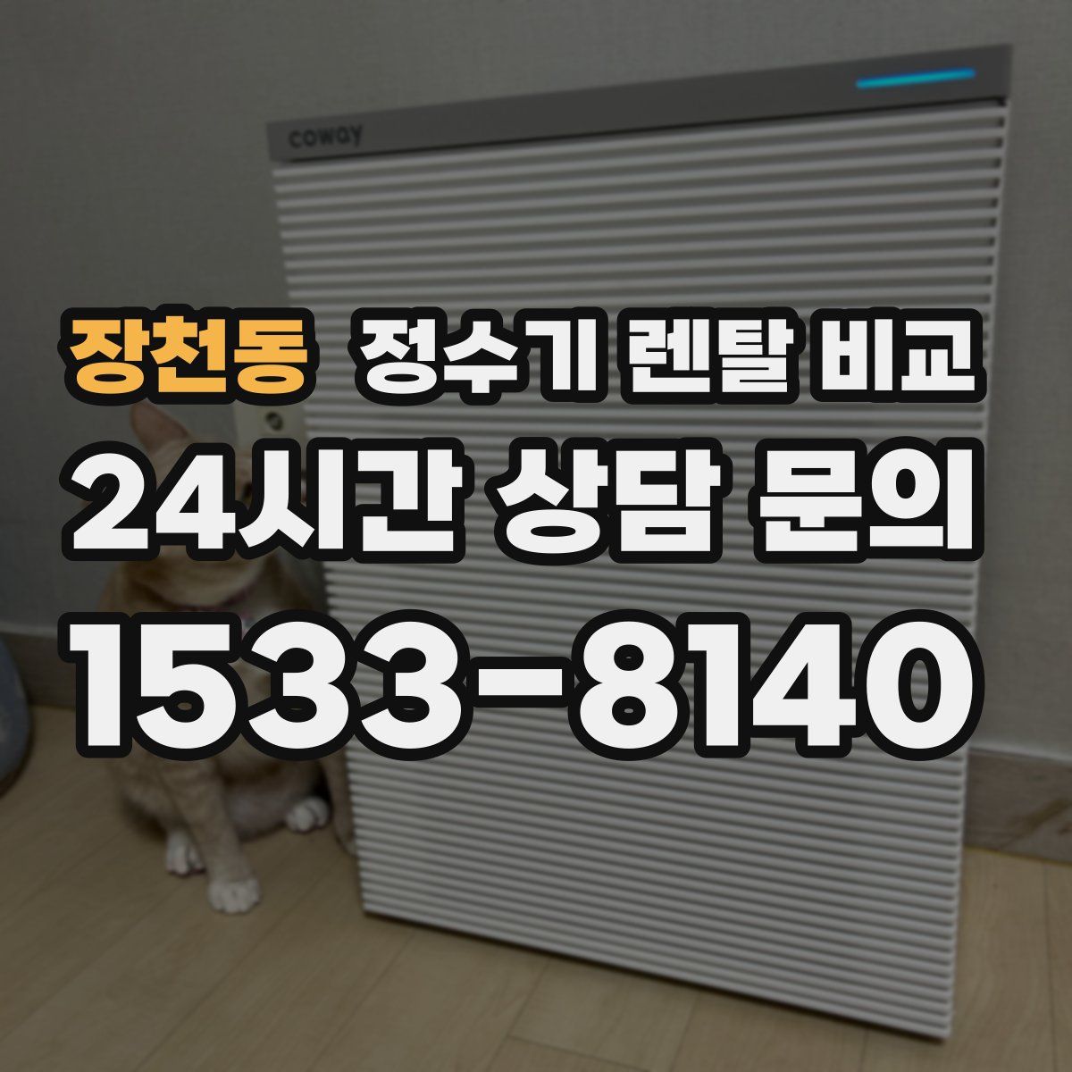 장천동 정수기 렌탈 비교