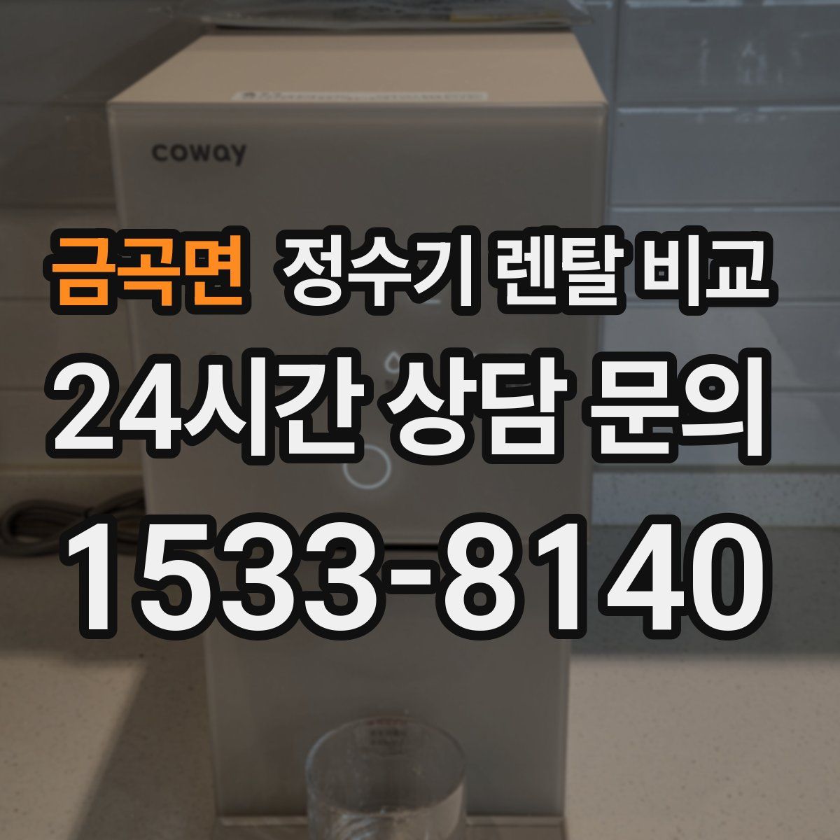 금곡면 정수기 렌탈 비교