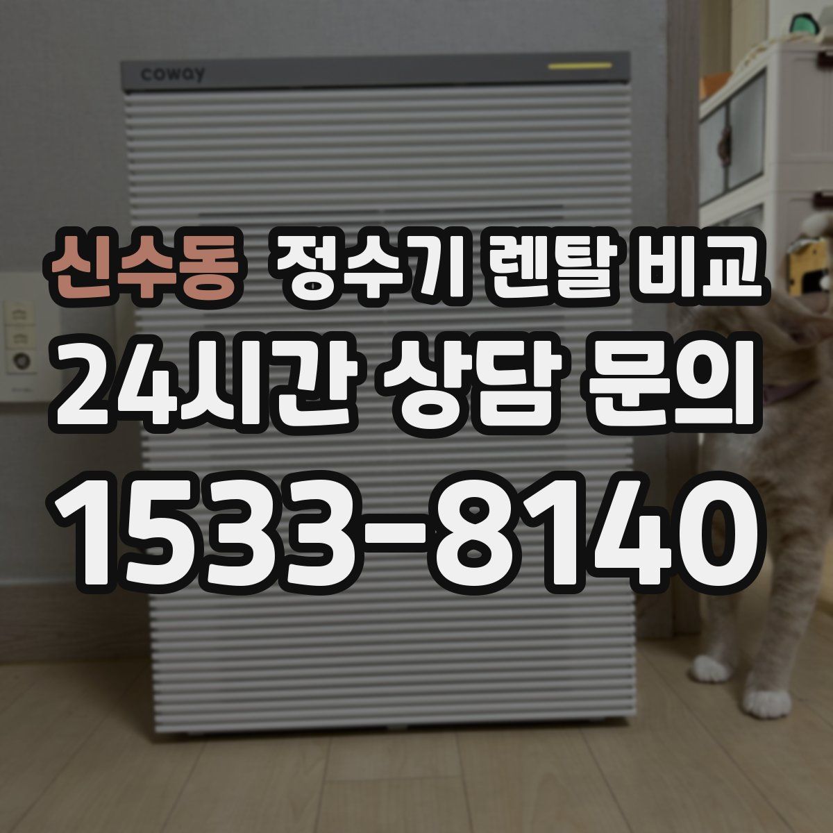 신수동 정수기 렌탈 비교