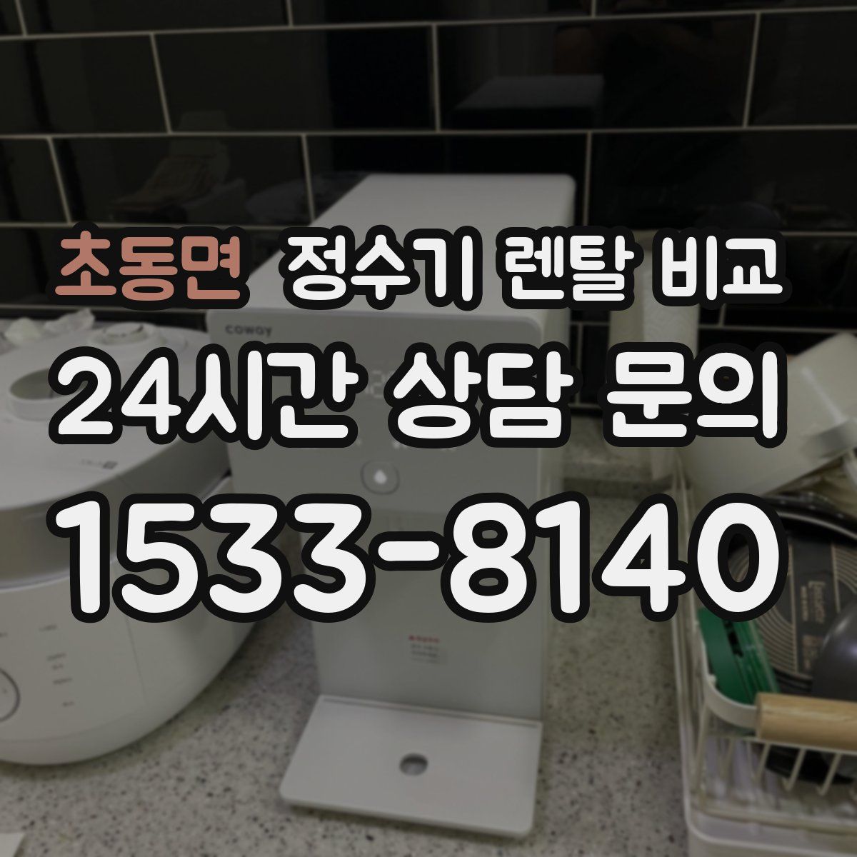 초동면 정수기 렌탈 비교