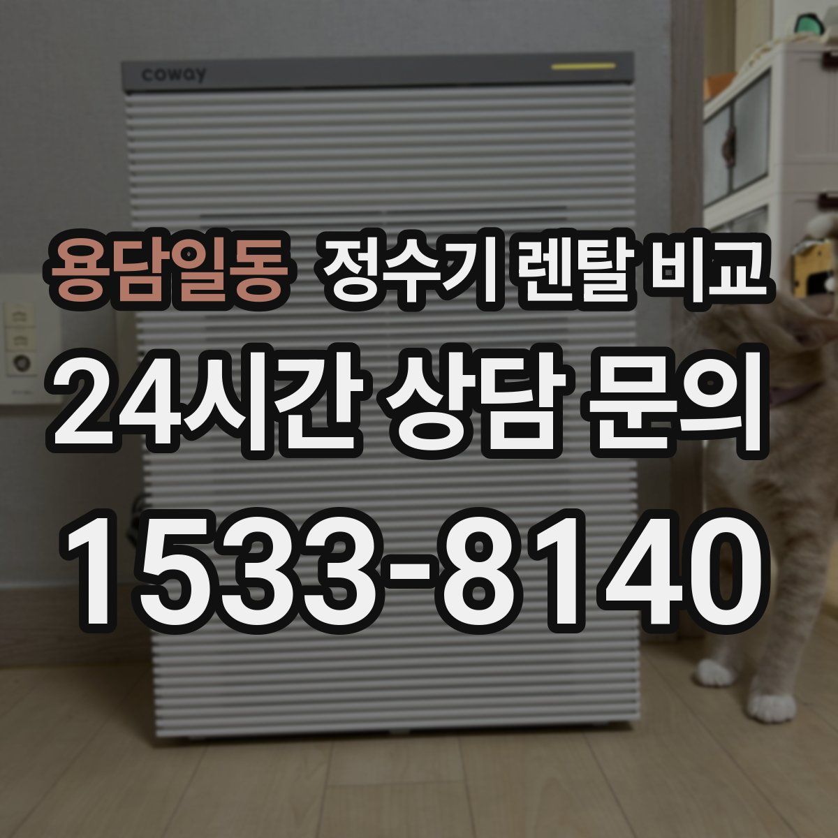 용담일동 정수기 렌탈 비교