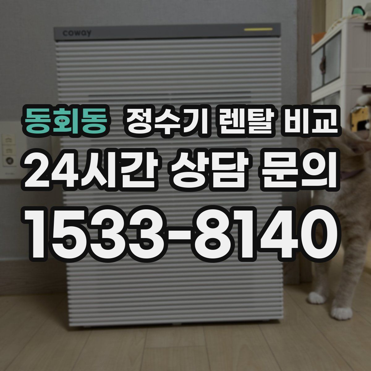 동회동 정수기 렌탈 비교