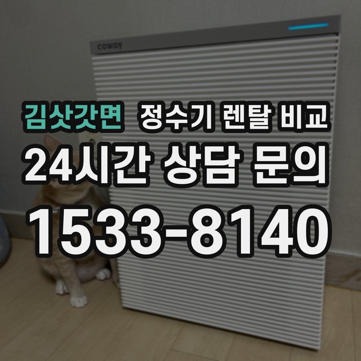 김삿갓면 정수기 렌탈 비교
