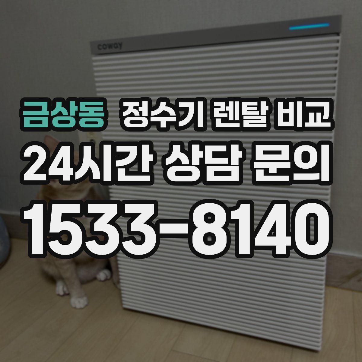 금상동 정수기 렌탈 비교