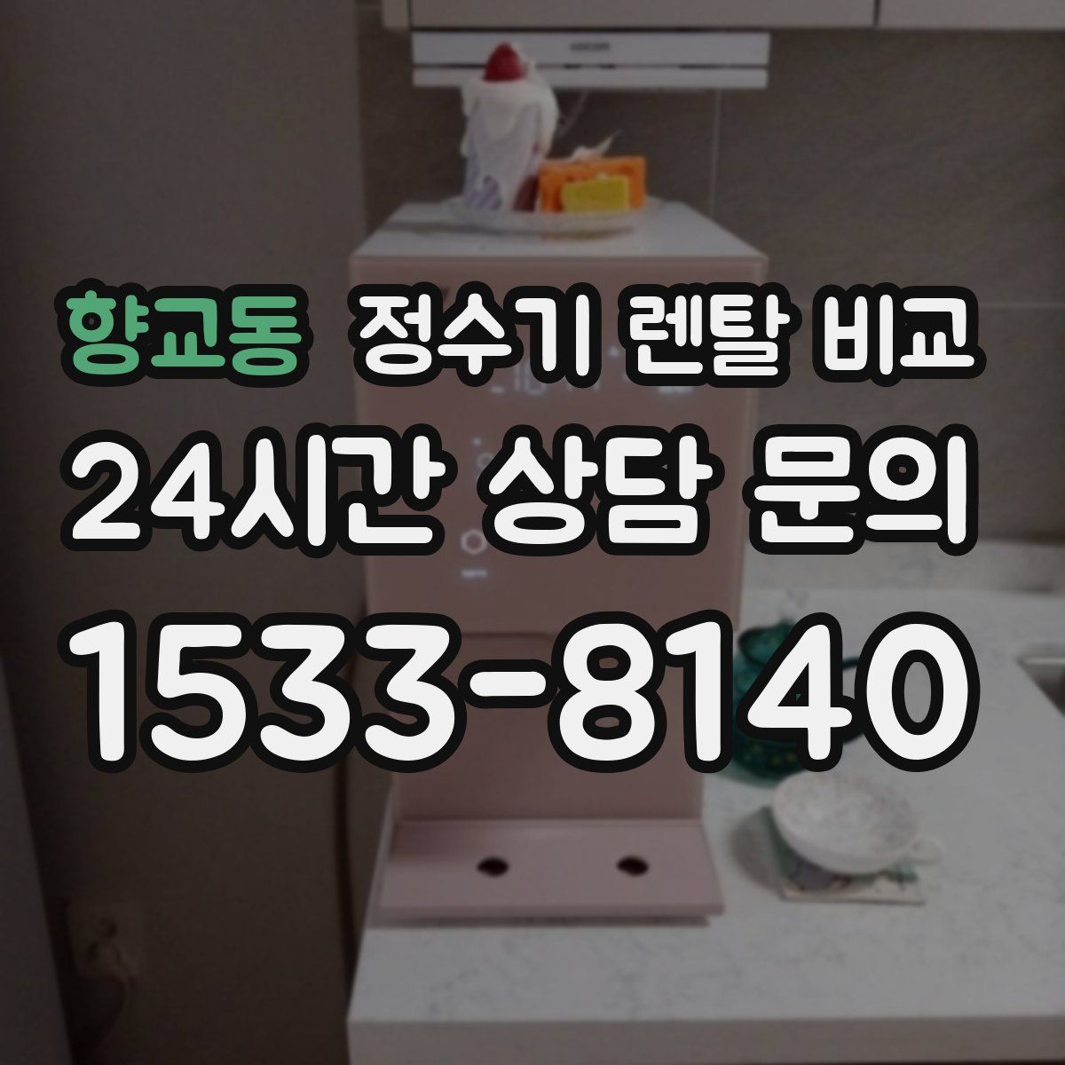 향교동 정수기 렌탈 비교