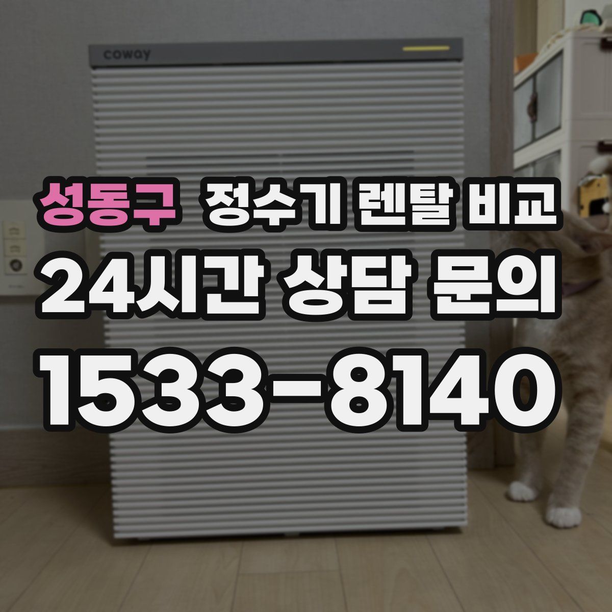 성동구 정수기 렌탈 비교