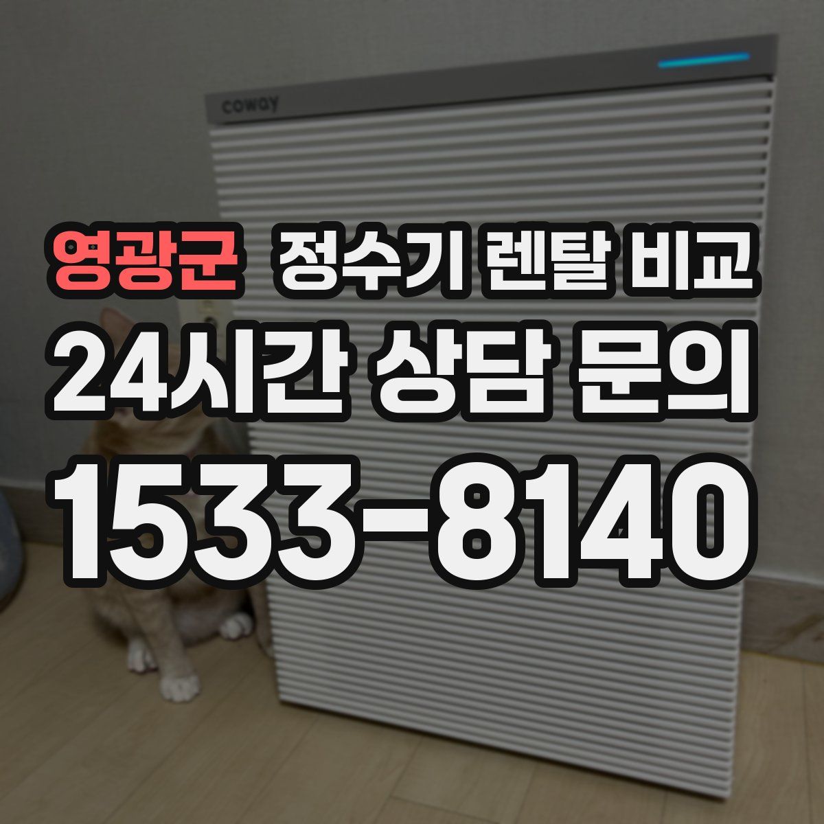 영광군 정수기 렌탈 비교