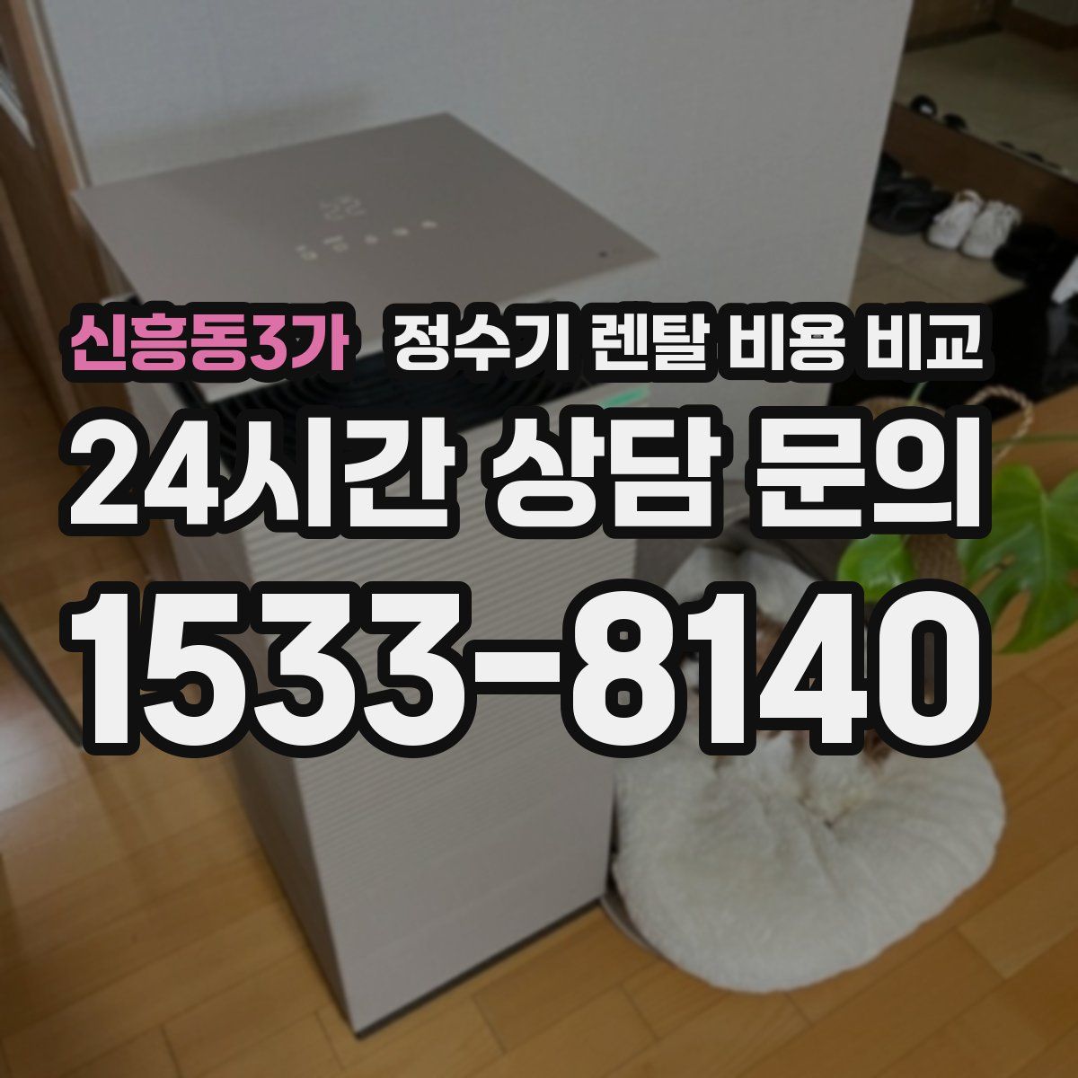 신흥동3가 정수기 렌탈 비용 비교