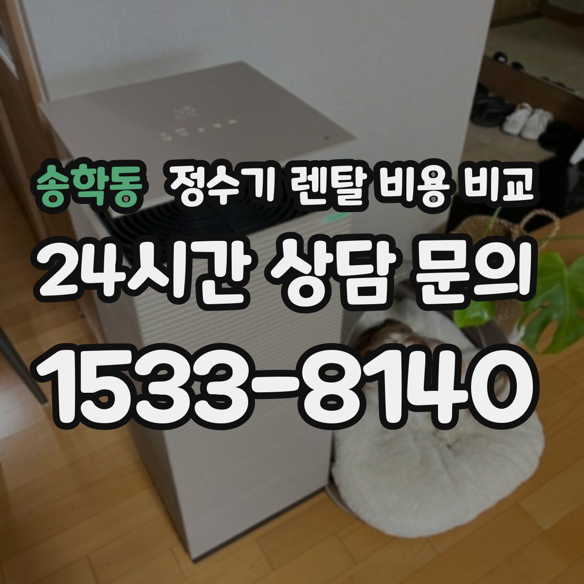 송학동 정수기 렌탈 비용 비교