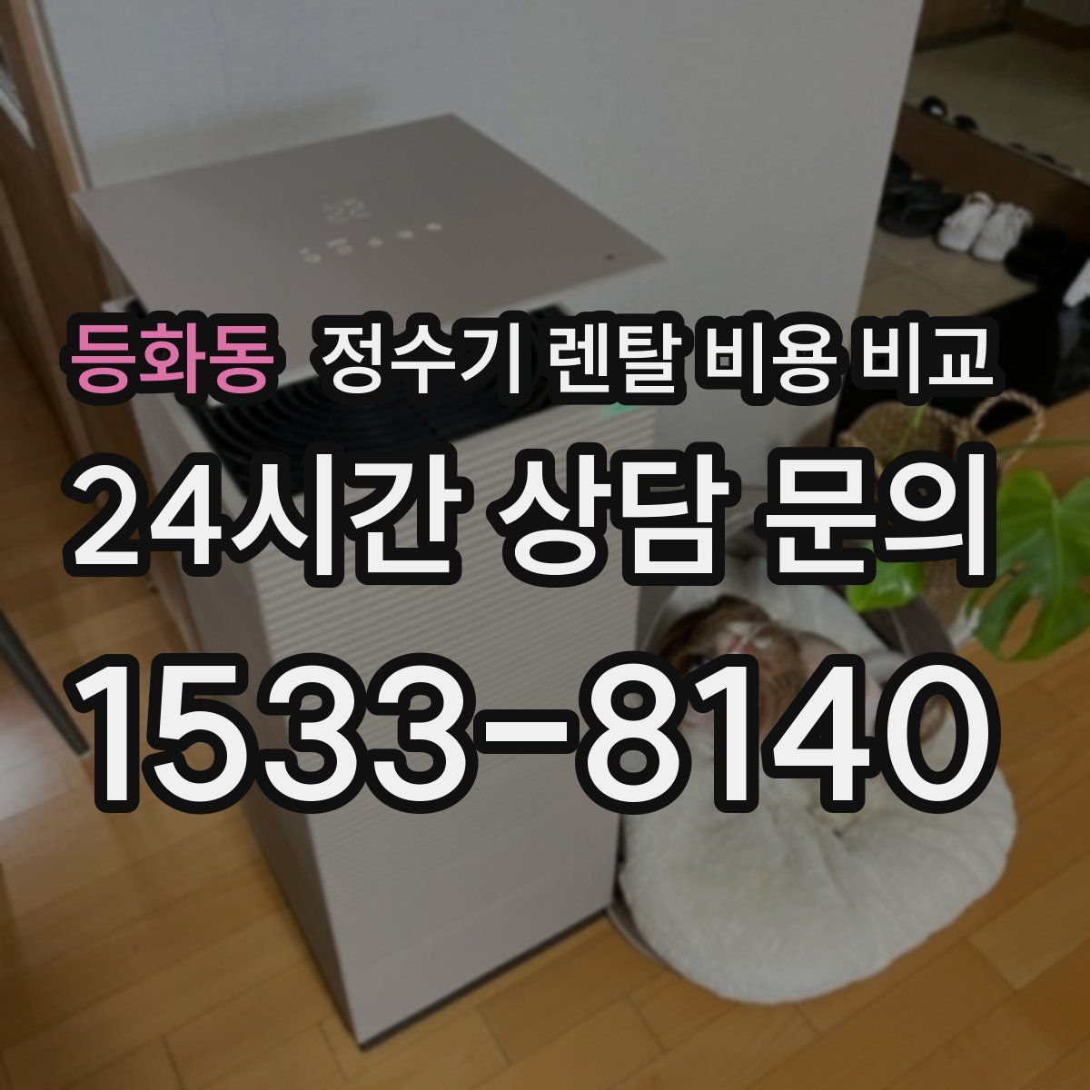 등화동 정수기 렌탈 비용 비교