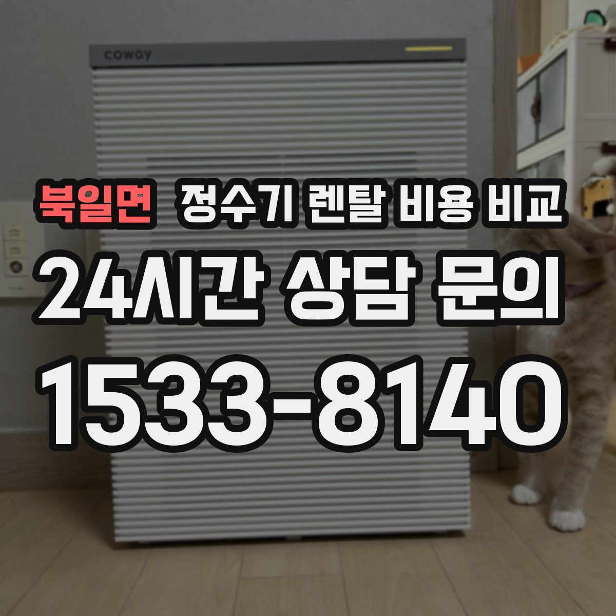 북일면 정수기 렌탈 비용 비교